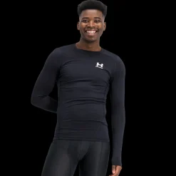 HeatGear™ Armour Compression Long Sleeve, miesten treenipaita - Urheilupaidat - HeatGear™ Armour Compression Long Sleeve, miesten treenipaita