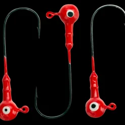 Ifish big game -jigipää, 3 kpl. 10/0 10,0 g fluo.pun. - Kalastustarvikkeet - Ifish big game -jigipää, 3 kpl. 10/0 10,0 g fluo.pun.