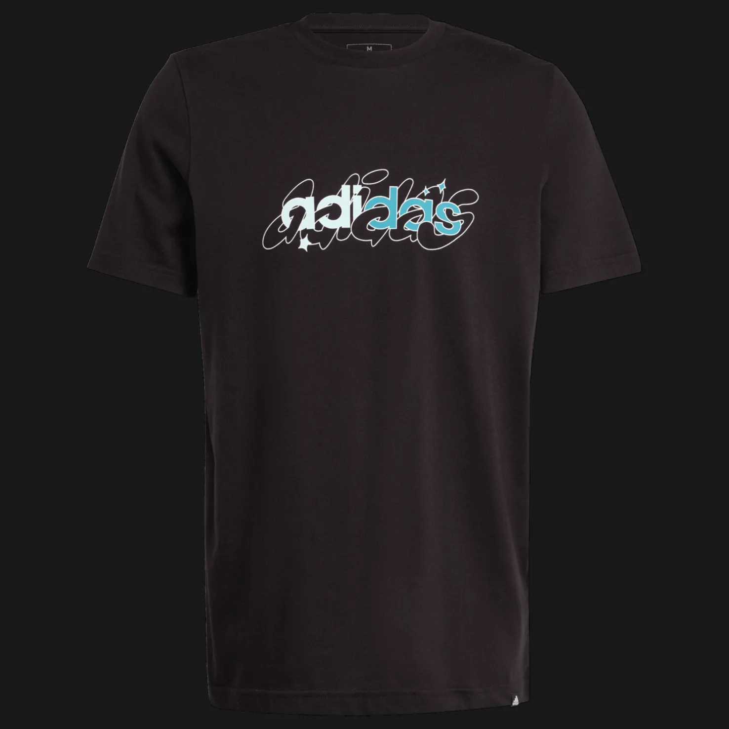 Illustrated Linear Graphic T-Shirt, miesten t-paita - Vapaa-Ajan T-Paidat - Illustrated Linear Graphic T-Shirt, miesten t-paita