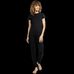 Kebnekaise Wool Tee W - Villakerrastot yläosat naiset - Kebnekaise Wool Tee W