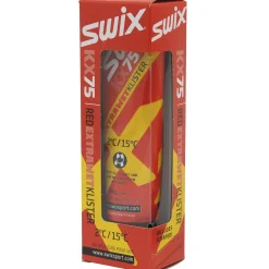 Klister KX75 Red Extra Wet 2C/15C 24/25, liisteri märälle lumelle - Pitovoiteet Suksiin - Klister KX75 Red Extra Wet 2C/15C 24/25, liisteri märälle lumelle