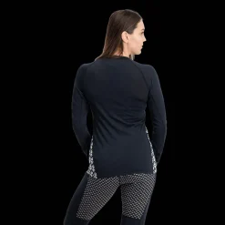 Lekker Long Sleeve, naisten villapaita - Villakerrastot yläosat naiset - Lekker Long Sleeve, naisten villapaita