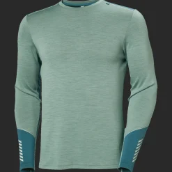 LIFA Merino Midweight Crew, miesten villapaita - Villakerrastot yläosat miehet - LIFA Merino Midweight Crew, miesten villapaita