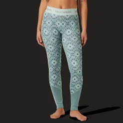 LIFA Merino Midweight Graphic Pant, naisten villahousut - Villakerrastot housut naiset - LIFA Merino Midweight Graphic Pant, naisten villahousut