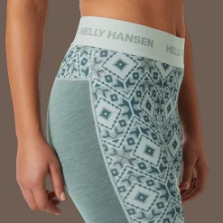 LIFA Merino Midweight Graphic Pant, naisten villahousut - Villakerrastot housut naiset - LIFA Merino Midweight Graphic Pant, naisten villahousut