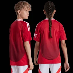 Manchester United Home Jersey 2024/25, nuorten jalkapallopaita - Premier League - Manchester United Home Jersey 2024/25, nuorten jalkapallopaita