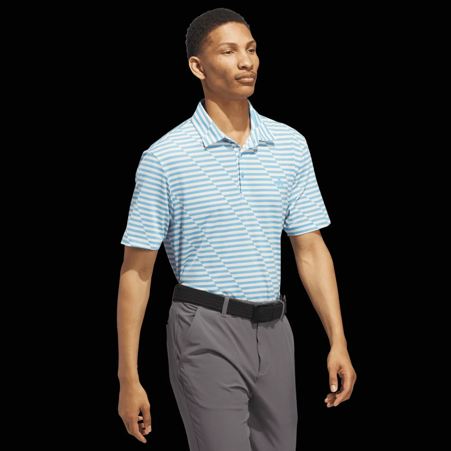 Mesh Print Polo, miesten pikeepaita - Golfpaidat Ja -Pikeet - Mesh Print Polo, miesten pikeepaita