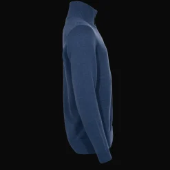 Nordfjord Half Zip Knitted Sweater, villapaita - Villapaidat - Nordfjord Half Zip Knitted Sweater, villapaita