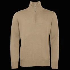 Nordfjord Half Zip Knitted Sweater, villapaita - Villapaidat - Nordfjord Half Zip Knitted Sweater, villapaita