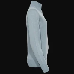 Nordfjord Half Zip Knitted Sweater W, naisten villapaita - Villapaidat - Nordfjord Half Zip Knitted Sweater W, naisten villapaita