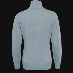 Nordfjord Half Zip Knitted Sweater W, naisten villapaita - Villapaidat - Nordfjord Half Zip Knitted Sweater W, naisten villapaita