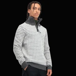 Nordishavet Wool Zip Sweater, miesten villapaita - Villapaidat - Nordishavet Wool Zip Sweater, miesten villapaita