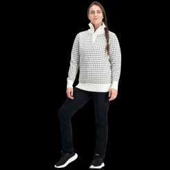 Nordishavet Wool Zip Sweater, naisten villapaita - Villapaidat - Nordishavet Wool Zip Sweater, naisten villapaita