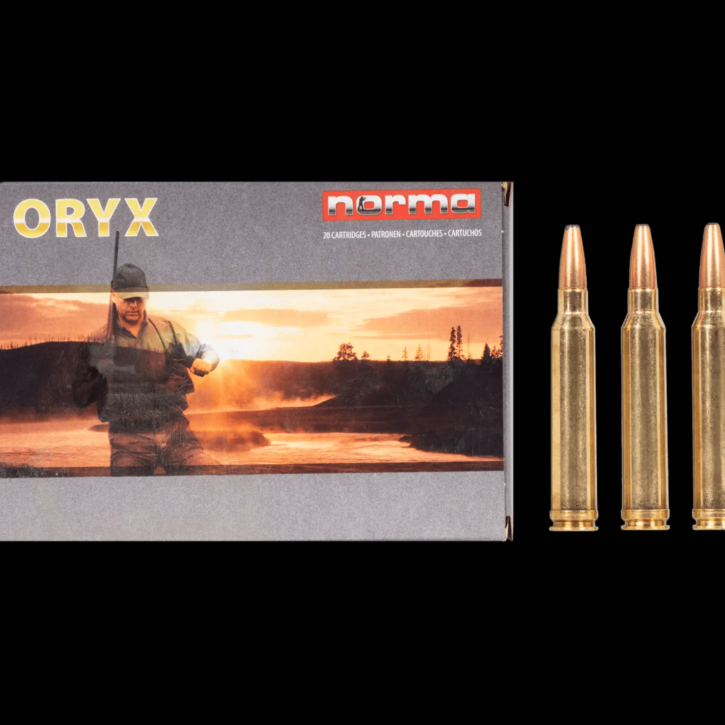 Norma Oryx .300 Win Mag 13,0g/200g, kiväärin patruuna - Kiväärin patruunat - Norma Oryx .300 Win Mag 13,0g/200g, kiväärin patruuna