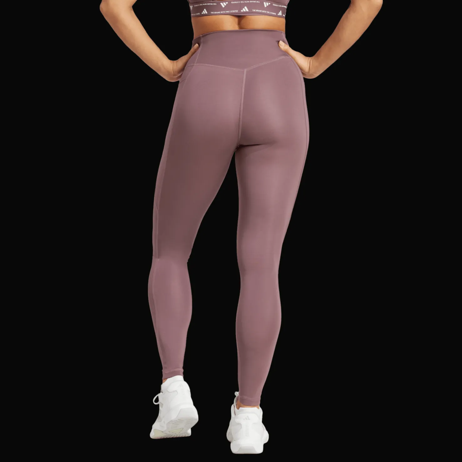 Optime Essentials Stash Pocket Full–Length Tights, naisten treenitrikoot - Treenitrikoot - Optime Essentials Stash Pocket Full–Length Tights, naisten treenitrikoot