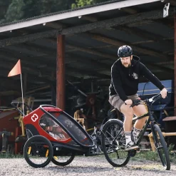 Outback single, lastenkuljetuskärry - Kuljetuskärryt Pyörään - Outback single, lastenkuljetuskärry
