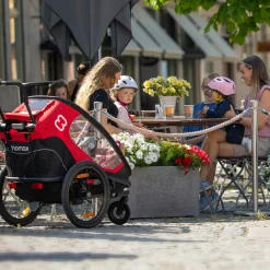 Outback single, lastenkuljetuskärry - Kuljetuskärryt Pyörään - Outback single, lastenkuljetuskärry