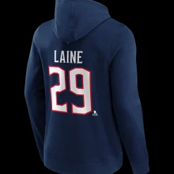Patrik Laine Name & Number Graphic Hoodie, miesten huppari - NHL-Tuotteet - Patrik Laine Name & Number Graphic Hoodie, miesten huppari
