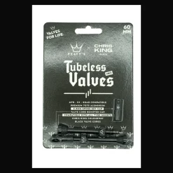 Peaty's x Chris King Valves 60mm (par), pyörän venttiilit - Polkupyörän Paikkaustarvikkeet - Peaty's x Chris King Valves 60mm (par), pyörän venttiilit