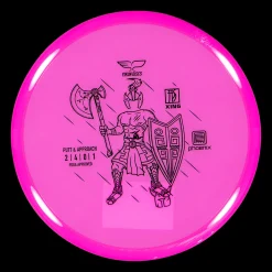 Phoenix Putter Xing, 170-175g Pink, frisbeegolfputteri - Frisbeegolf - Phoenix Putter Xing, 170-175g Pink, frisbeegolfputteri