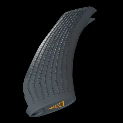 Pistoolikahva T3x vakio, harmaa, pehmeällä kosketuksella (valkoinen logo) - Tarvikkeet Aseisiin - Pistoolikahva T3x vakio, harmaa, pehmeällä kosketuksella (valkoinen logo)