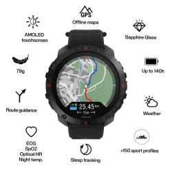 Polar Grit X2 Pro, älykello, multisportkello - Sykemittarit - Polar Grit X2 Pro, älykello, multisportkello