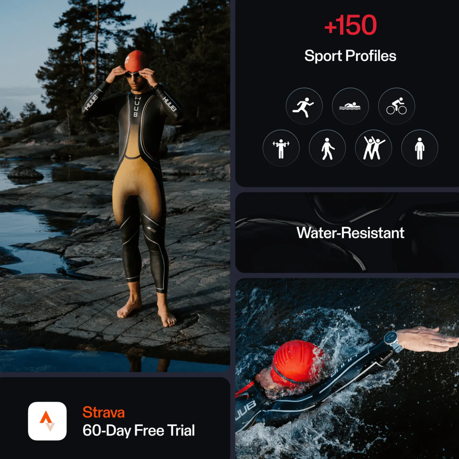 Polar Vantage V3 + HR, älykello + sykevyö - Sykemittarit - Polar Vantage V3 + HR, älykello + sykevyö