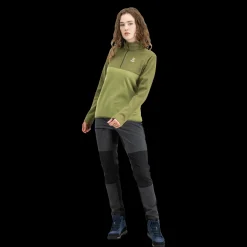 Pollux 1/2 Zip, fleecepusero, keskikerrospusero, naiset - Fleecepaidat Ja Fleecetakit - Pollux 1/2 Zip, fleecepusero, keskikerrospusero, naiset