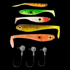 Pro Pack Jig Minnow Dark Water, jigipakkaus - Viehelajitelmat - Pro Pack Jig Minnow Dark Water, jigipakkaus