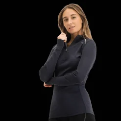 Rav 100% Turtle Neck Half Zip, villapaita naiset - Villakerrastot yläosat naiset - Rav 100% Turtle Neck Half Zip, villapaita naiset