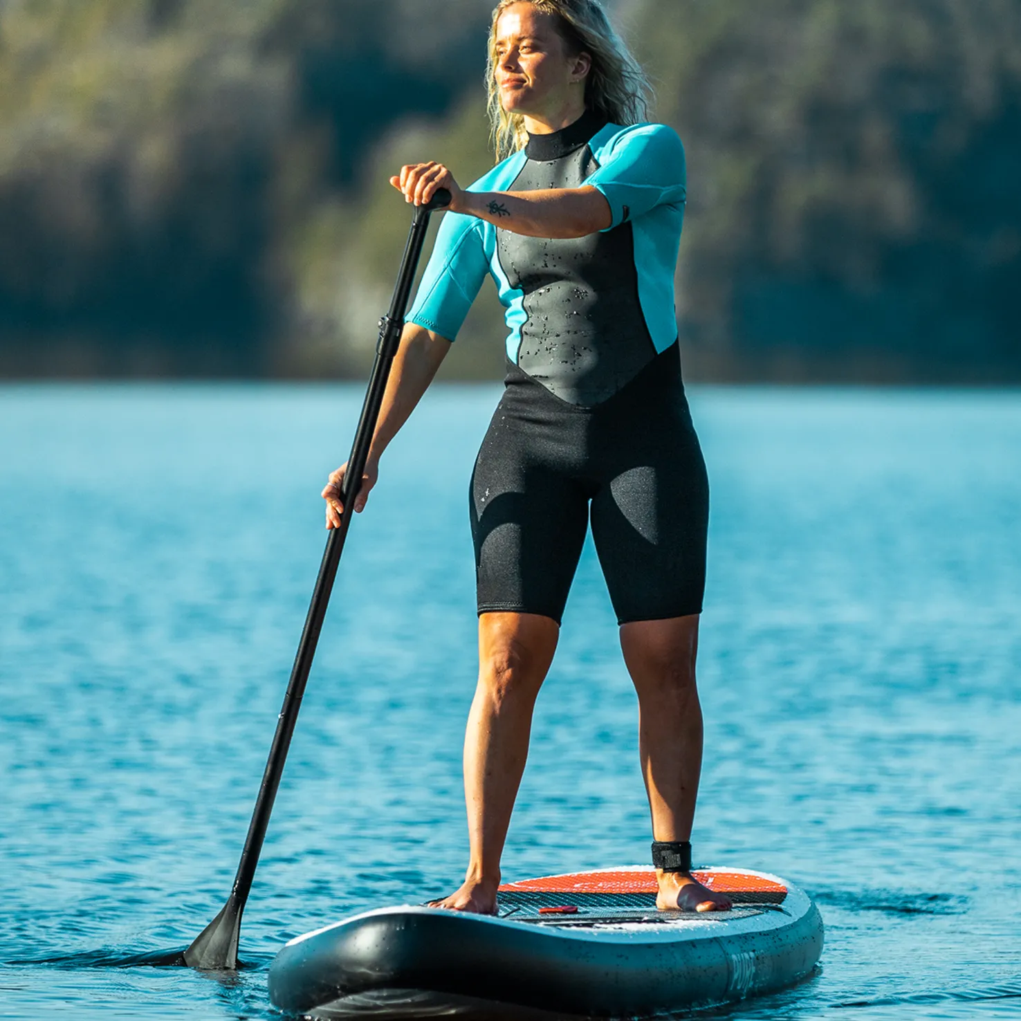 Reactor II 3/2 mm BZ Short Sleeve Spring, naisten märkäpuku - Märkäpuvut - Reactor II 3/2 mm BZ Short Sleeve Spring, naisten märkäpuku