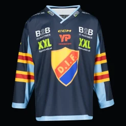 Replica Jersey Djurgården Jr 24/25 - T-Paidat Ja Shortsit Jääkiekkoon - Replica Jersey Djurgården Jr 24/25
