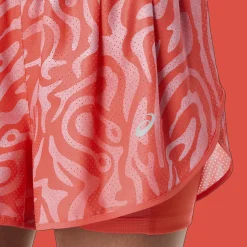 Road All Over Print 2-n-1 3,5in Short, naisten juoksushortsit - Treenishortsit - Road All Over Print 2-n-1 3,5in Short, naisten juoksushortsit