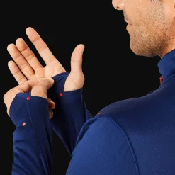 Road Winter 1/2 Zip Mid Layer, miesten treenipaita - Urheilupaidat - Road Winter 1/2 Zip Mid Layer, miesten treenipaita