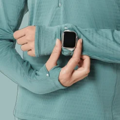 Road Winter 1/2 Zip Mid Layer, naisten treenipaita - Treenipaidat - Road Winter 1/2 Zip Mid Layer, naisten treenipaita