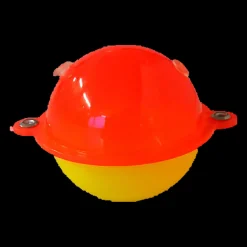 Round 25mm 2-p Yellow/Red, muovikuula - Heittokohot Ja Onkilaitteet - Round 25mm 2-p Yellow/Red, muovikuula