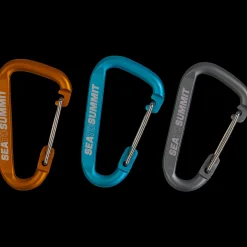 Sea To Summit Small Carabiner 3Pk - Muut Retkeilyvarusteet - Sea To Summit Small Carabiner 3Pk