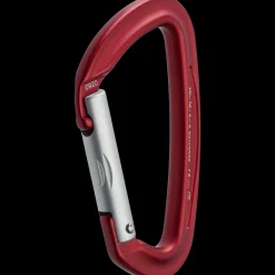 Sliq Straight Gate Carabiner Red/Silver, karbiinihaka - Lisätarvikkeet Kajakkeihin - Sliq Straight Gate Carabiner Red/Silver, karbiinihaka