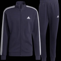 Sportswear Basic 3 Stripes French Terry Tracksuit, miesten - Vapaa-Ajan Housut - Sportswear Basic 3 Stripes French Terry Tracksuit, miesten