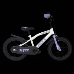 Super 16 WHITE/VIOLET 25, lasten pyörä - Lasten Polkupyörät - Super 16 WHITE/VIOLET 25, lasten pyörä