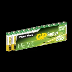 Super Alkaline batterier AA, 12-pakk - Muu Elektroniikka - Super Alkaline batterier AA, 12-pakk