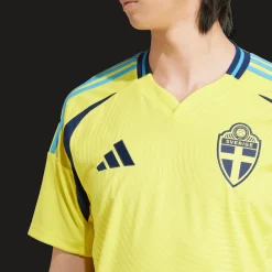 Sweden Home Jersey 2024, miesten jalkapalloasu - Maajoukkue Peliasut - Sweden Home Jersey 2024, miesten jalkapalloasu