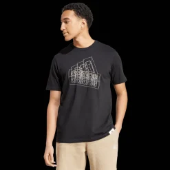 Tech Badge of Sport Graphic T-Shirt, miesten t-paita - Vapaa-Ajan T-Paidat - Tech Badge of Sport Graphic T-Shirt, miesten t-paita