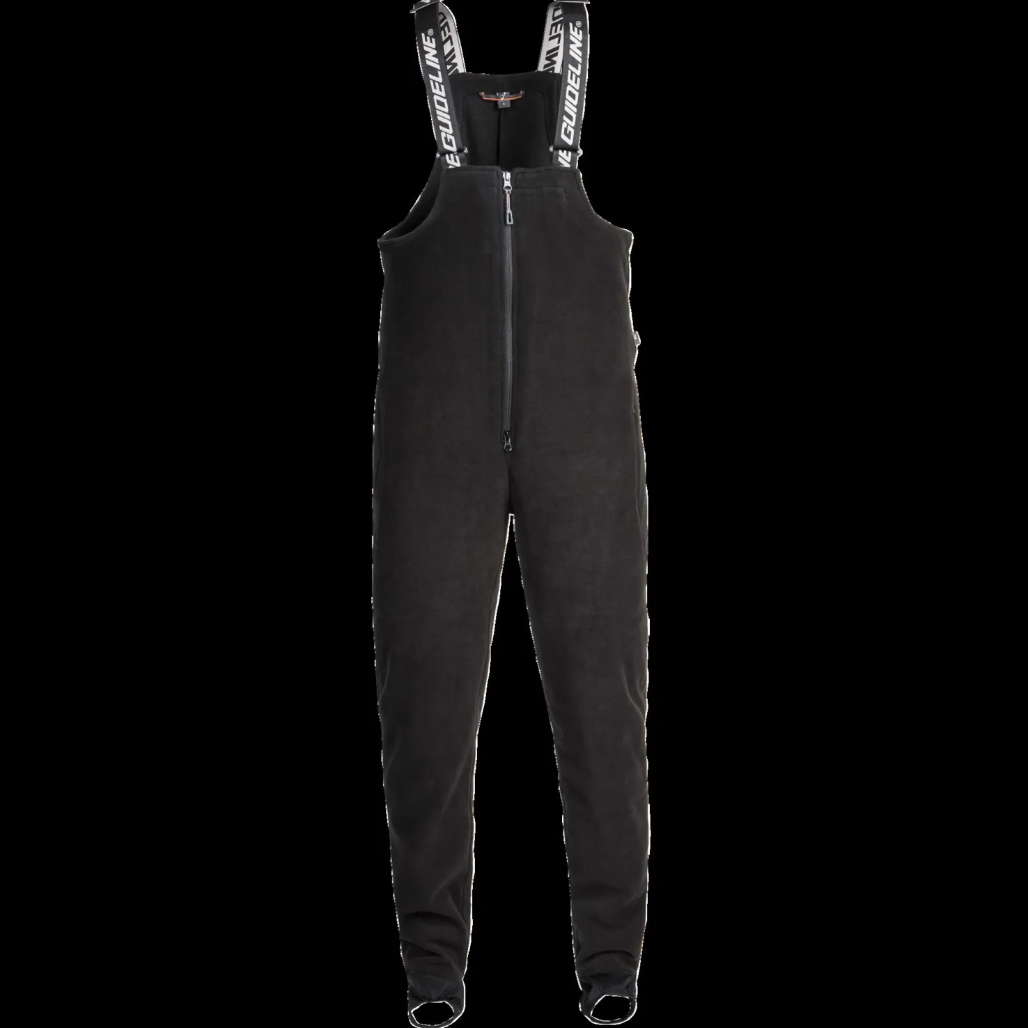 THERMO FLEECE BIBS - COAL - Kalastushousut - THERMO FLEECE BIBS - COAL