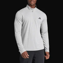 Train Essentials Training 1/4-Zip Long Sleeve, miesten treenipaita - Urheilupaidat - Train Essentials Training 1/4-Zip Long Sleeve, miesten treenipaita