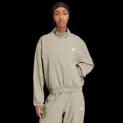 Train Essentials Woven Quarter-Zip, naisten treenitakki - Treenipaidat - Train Essentials Woven Quarter-Zip, naisten treenitakki