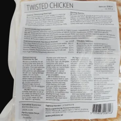 Twisted Chicken 350 g, koiran puruluu - Koirankupit Ja Koiranruoka - Twisted Chicken 350 g, koiran puruluu