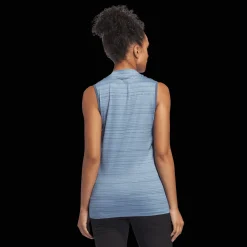 Ultimate365 Stripe Sleeveles Polo, naisten toppi - Golfpaidat Ja -Pikeet - Ultimate365 Stripe Sleeveles Polo, naisten toppi