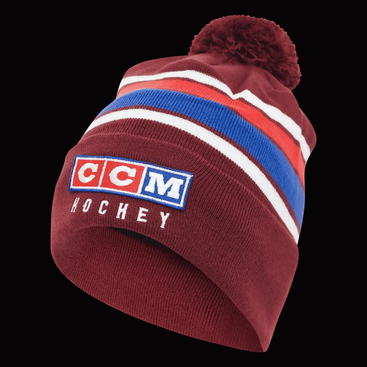 Vintage Fall - Pom Knit - 24/25, pipo, unisex - Jääkiekkovaatteet - Vintage Fall - Pom Knit - 24/25, pipo, unisex