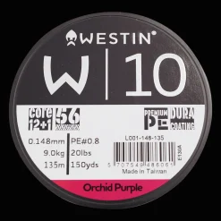 W10 13 Braid Orchid 0,148 mm 135 m 9,0 kg, monikuitusiima - Siimat Ja Perukkeet Kalastukseen - W10 13 Braid Orchid 0,148 mm 135 m 9,0 kg, monikuitusiima